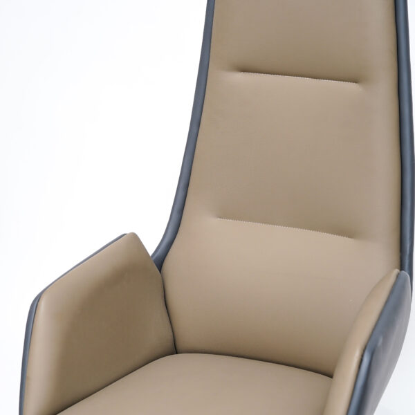 MARO High back Leather Chair - Image 2