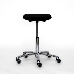 Laboratory stool Labsit, with castors