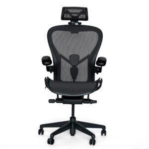 كرسي مكتب أسود شبكي