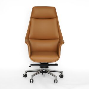 كرسي مدير جلد مريح