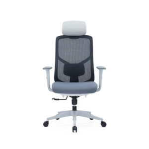 كرسي شبك رمادي