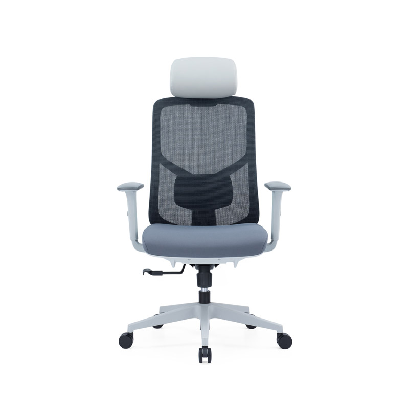 كرسي شبك رمادي