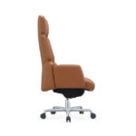 كرسي مكتبي جلد KA2411-A Light Brown