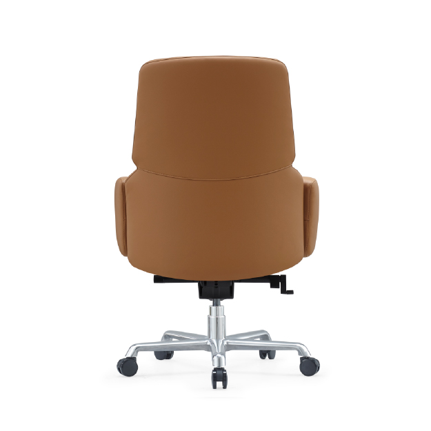 كرسي مكتبي جلد KA2411-B Light Brown