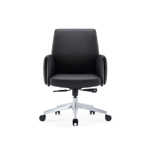 كرسي مكتب جلد اسود