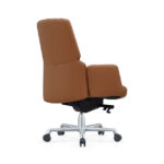 كرسي مكتبي جلد KA2411-B Light Brown