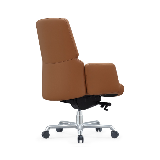 كرسي مكتبي جلد KA2411-B Light Brown