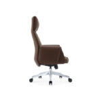 كرسي مكتبي جلد Dark Brown