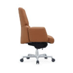 كرسي مكتبي جلد KA2411-B Light Brown
