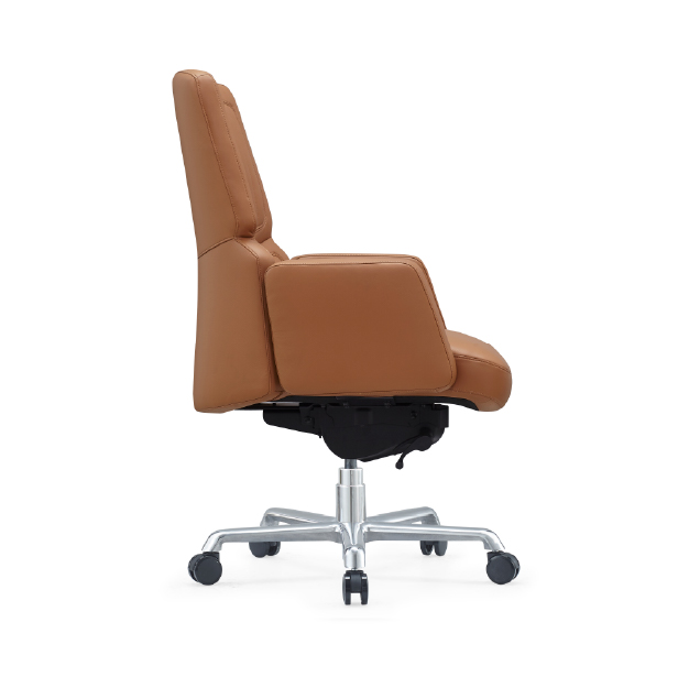 كرسي مكتبي جلد KA2411-B Light Brown