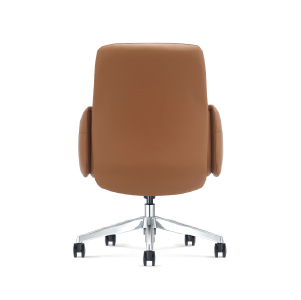كرسي مكتبي جلد GENWA-B Light Brown