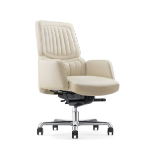 كرسي مكتبي جلد KA2411-B Beige
