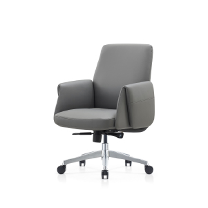 كرسي مكتبي جلد GENWA-B Gray