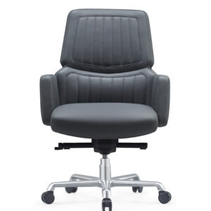 كرسي مكتب تنفيذي رمادي