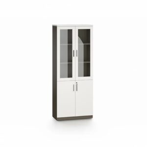 دولاب مكتبي أبيض