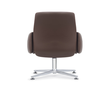 كرسي جلد بني KR - الصورة 3