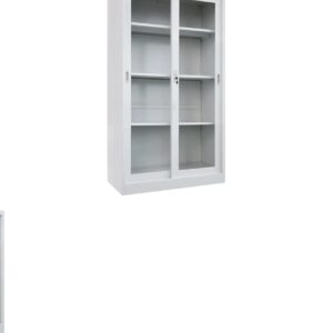 دولاب مكتبي رمادي WD