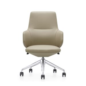 كرسي جلد مريح